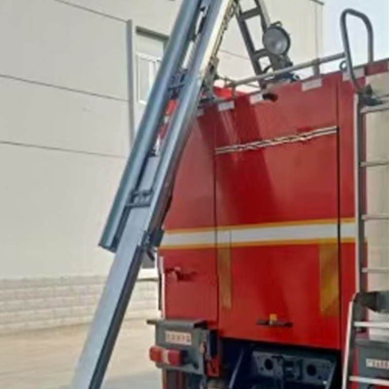 Racks de escada para caminhão de bombeiros elétrico Racks de escada para caminhão de bombeiros elétrico